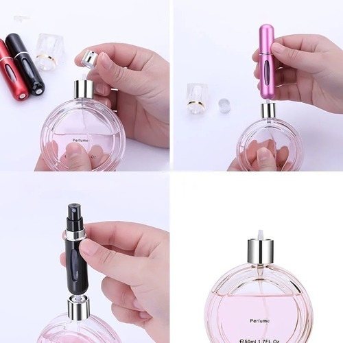 Kit 8 Mini Spray Porta Perfume 5ml Recarregáveis Para Bolsa | Parcelamento  sem juros