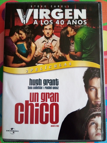 Dvd Un Gran Chico & Virgen A Los 40