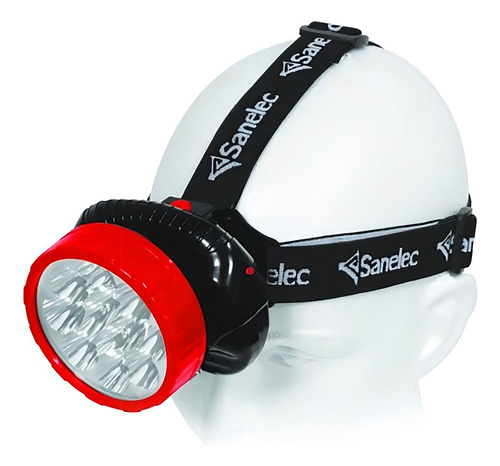Linterna Tipo Minero Recargable De 12 Leds Santul