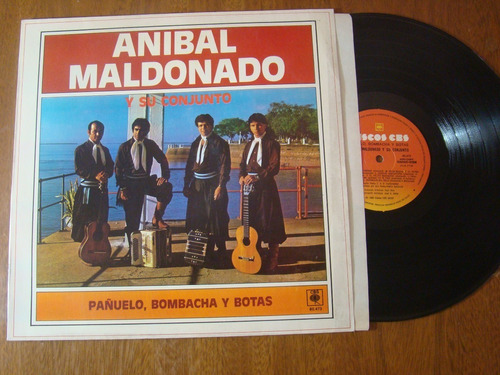 Anibal Maldonado Pañuelo, Bombacha Y Botas Arg Vinilo Nm+