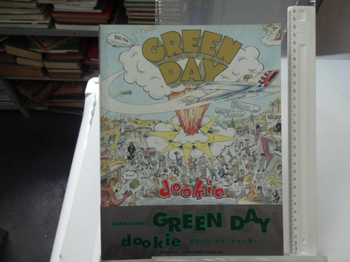 Green Day Dookie Band Score Livro Partitura Green Day Longview Welcome To Paradise Basket Case