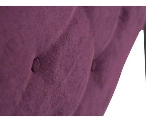 Cabecera Queen Size Dicasa Bilbao Morado Color Violeta