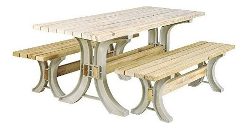 Hopkins 90182onlmi 2x4basics Kit De Mesa De Picnic, Aren