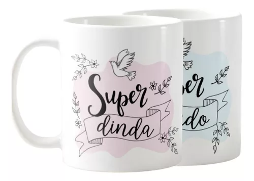 Canecas de Batizado Personalizadas Presentes com Significado