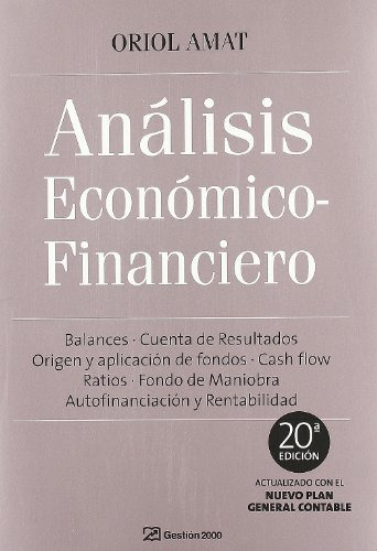 Libro Análisis Económico-financiero De Oriol Amat I Salas