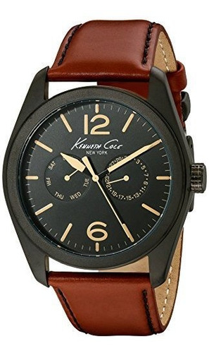 Kc8063 Reloj Clásico De Cuarzo Rojo Japonés Con Pantalla Ana