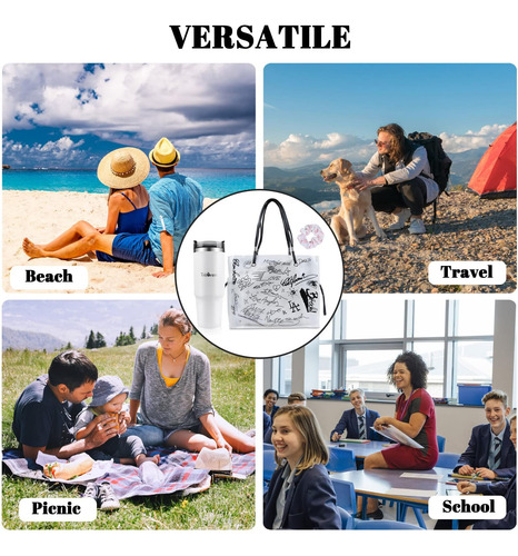 Juego De Bolso De Mano Transparente Para Mujer, Juego De Bol