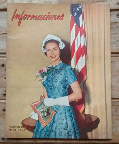 Revista Informaciones Embajada Usa 11 1954 Edison Natalicio