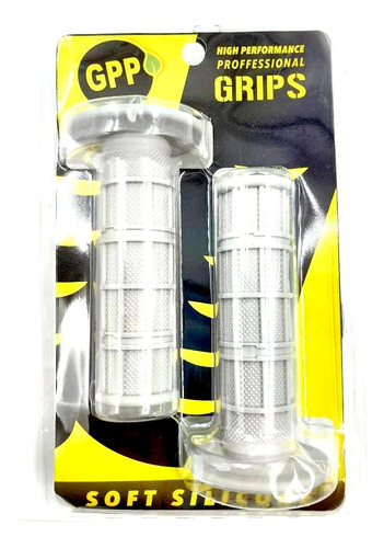 Puños Manilares Mangos Gpp Grip Gris Silicona Suave 