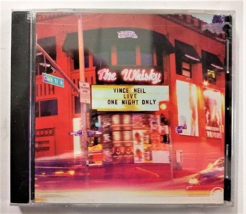 Motley Crue Vince Neil Live At The Whisky Cd Usa  Sellado