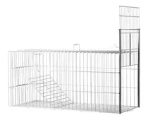 Comprar Gatoeira Galvanizada 77x36x32 Cm - Captura Gatos E Gambás