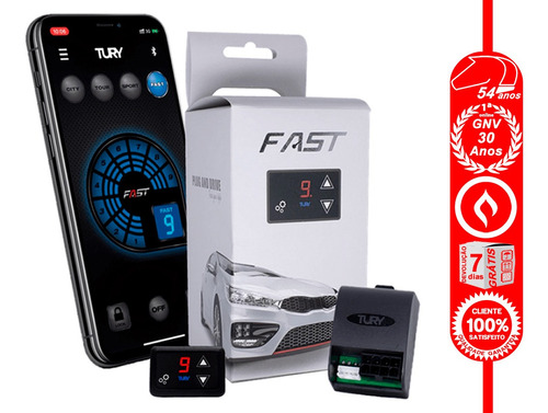 Fast 1.0 B Módulo Acelerador Gm Fiat Jeep Nissan Plug & Play