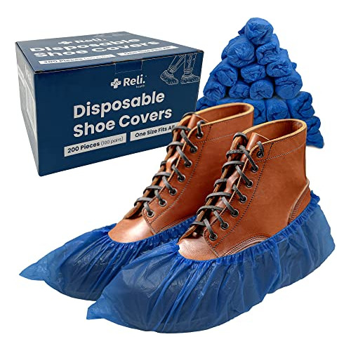 Cubiertas Zapatos, Desechables | Paquete De 200 (100 Pa...