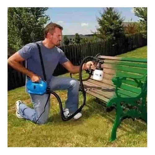 Maquina Pistola De Pintar Pulverizador Con Compresor