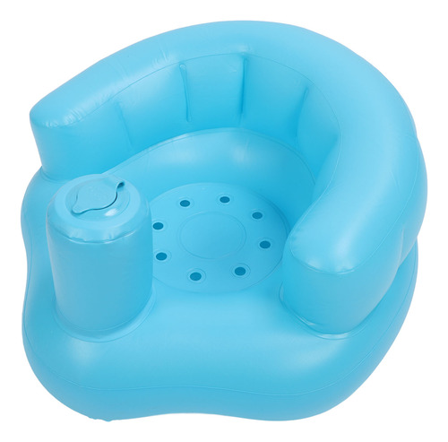 Silla Inflable Para Bañar Al Bebé, Segura Para Bebés, Bomba