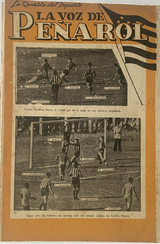 La Voz De Peñarol Nº 64, Carlos Balsan 1946 Fútbol Z4p1