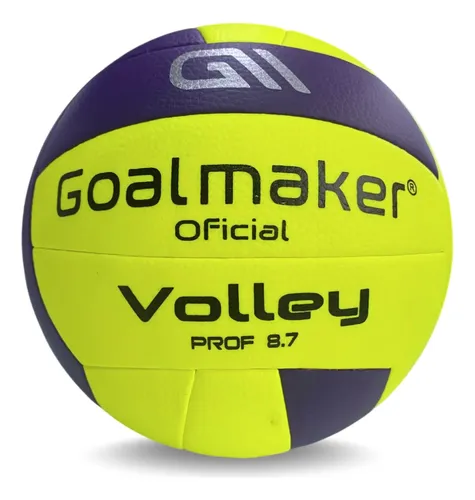 Bola Volei Oficial Prof 8.7 Goalmaker Quadra Microfibra