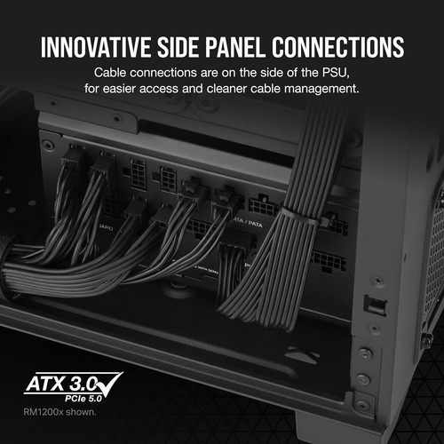 Fuente De Alimentación Atx Totalmente Modular Corsair Rm1...