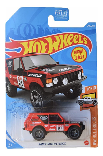 Hotwheels Camioneta Range Rover Classic + Obsequio 