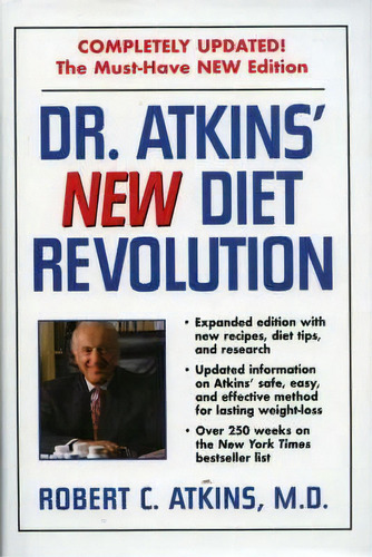 Dr. Atkins' New Diet Revolution, De Robert C.  M.d. Atkins. Editorial Rowman Littlefield, Tapa Dura En Inglés