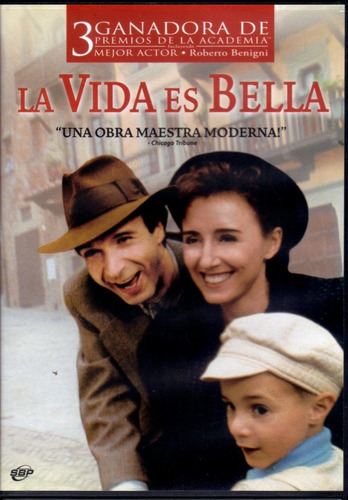 Dvd Original La Vida Es Bella - Roberto Benigni - Impecable!
