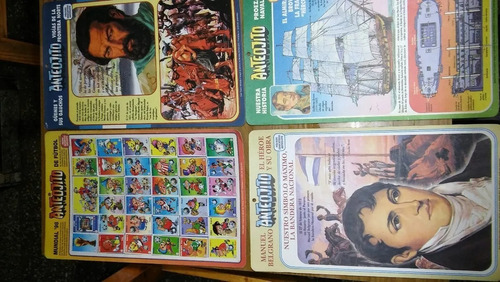 Lote 6 Laminas Anteojito,excelentes! Cartón 26x42 Leer! (Usado)