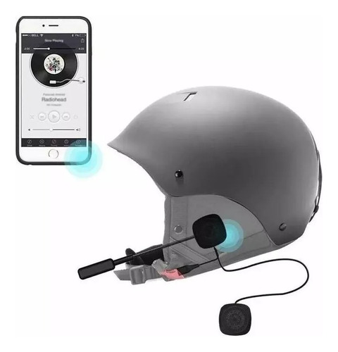 Auricular Manos Libres Bluetooth Casco Moto Automatico Ruta