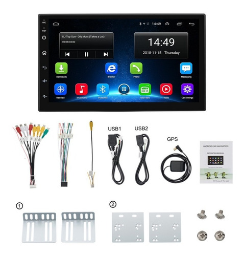 Imagen 5 de 10 de Radio Multimedia Android Wifi + Camara Reversa + Instalacion