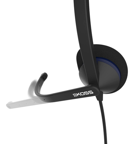 Auricular De Comunicacion Koss Cs195 Usb Microfono De Brazo