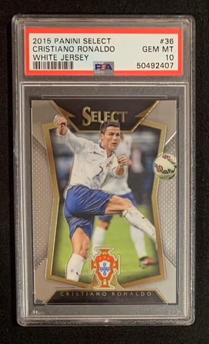 Tarjeta De Fútbol Panini Select 2015 De Cristiano Ronaldo, 3