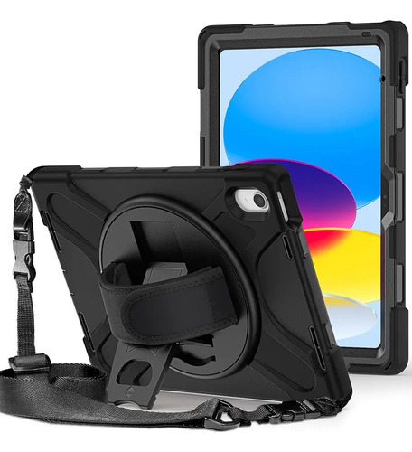 Funda Carcasa Antigolpes Armadura 360° iPad 10.2 7°/8/9° Gen