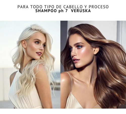 Sh Neutro Ph 7 S/sulfato Alto Peinado Veruska + Regalo