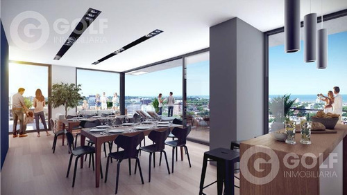 Vendo Apartamento De 1 Dormitorio Con Terraza Al Frente, En Construcción, Garaje Opcional, Malvín, Montevideo