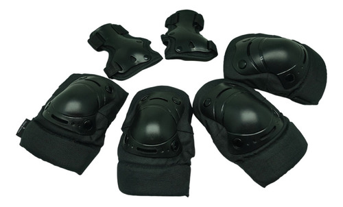 Set De Protecciones Reforzados Anti Golpe Ik0304