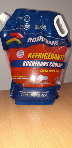 Refrigerante Roshfrans Coolant 50/50 Galón 50/50