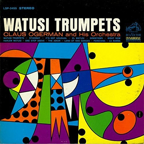 Cd De Trompetas Watusi De Claus Ogerman