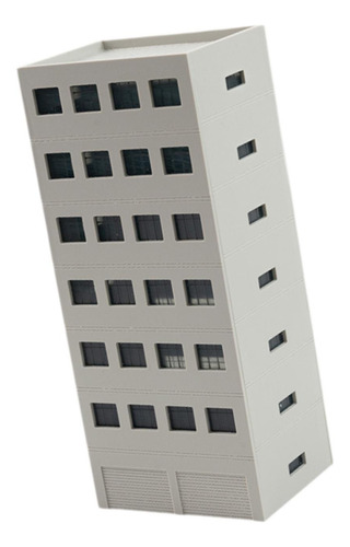 Modelo De Edificios Ferroviarios Ensamblados 6,2x4,7x14,3cm