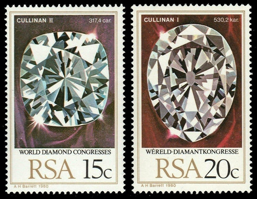 Congresos Mundiales Del Diamante - Sudáfrica - Serie Mint