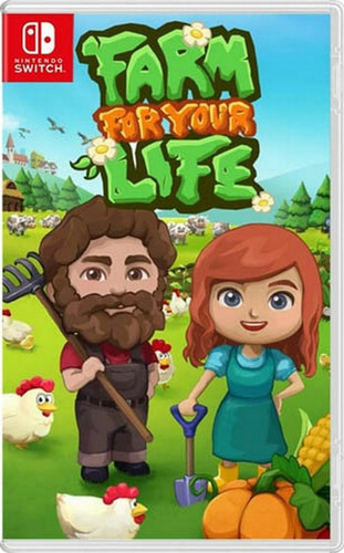 Farm For Your Life Nuevo Nintendo Switch Físico Vdgmrs