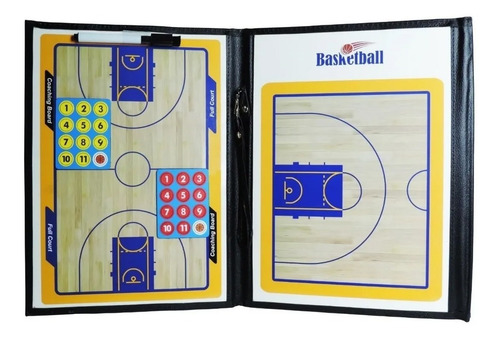 Imagen 2 de 2 de Tabla Pizarra Táctica De Basketball Entrenamiento Dt