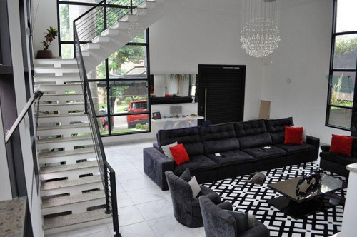 Casa Com 3 Suites À Venda, 460 M² Por R$ 2.100.000 - Nova Higienópolis - Jandira/sp - Ca1053