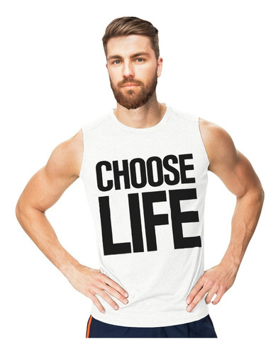 Choose Life Playera Sin Mangas Tank Top Gym George Michael