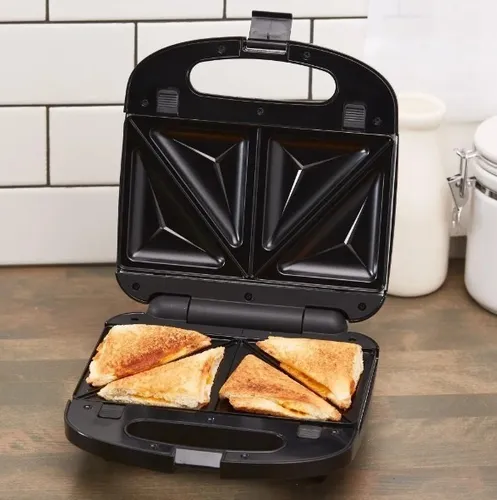 Sandwichera Tostadora Grill Panini Waflera 3 En 1 Winco W340