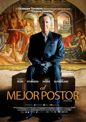 La Mejor Oferta - Al Mejor Postor - Giuseppe Tornatore - Dvd