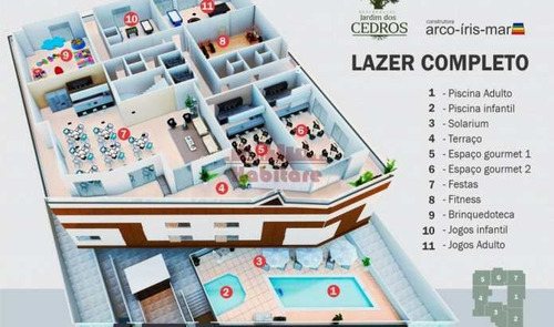 Imagem 3 de 17 de Apartamento Com 2 Dorms, Real, Praia Grande - R$ 532 Mil, Cod: 663418 - V663418