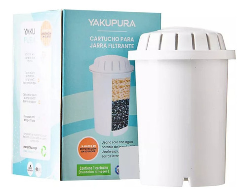 Cartucho De Repuesto Para Jarra Filtrante De Agua Yakupura