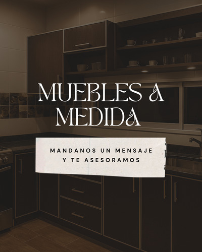 Muebles A Medida!!