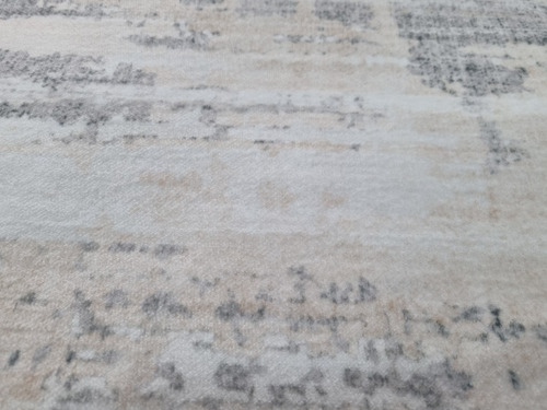 Alfombra Tapete Para Sala Moderna Gris Claro 2.0x3.0 Mts