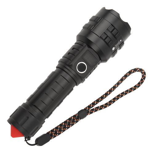 Linterna Led Luz Fuerte Tipo C Recargable Impermeable