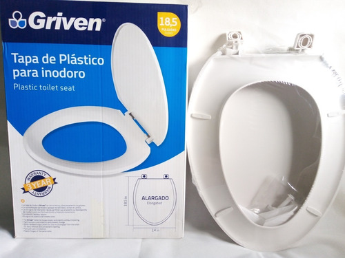 Imagen 2 de 5 de Tapa Poceta Asiento Sanitario Estándar Griven
